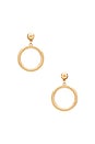 view 1 of 2 Anya Hoop in Gold