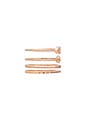 view 2 of 3 Jasmine Ring Set in Rose Gold