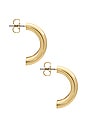 view 2 of 3 X Revolve Wave Studs in Gold