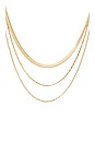 view 2 of 2 Mikaela Necklace in Gold