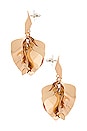 view 2 of 2 Ruellia Earring in Gold