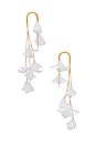 view 1 of 2 Florence Multi Drop Earring in White & Gold