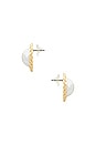 view 2 of 2 Eva Earring in Gold