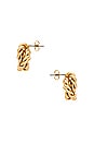 view 2 of 2 Wallace Stud Earring in Gold