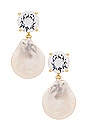view 1 of 2 Cleo Earring in Pearl