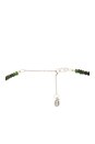 view 3 of 3 Odessa Gemstone Necklace in Black & White
