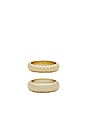 view 4 of 6 Frances Ring Set in Gold