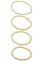view 3 of 4 Noor Bracelet Set in Gold