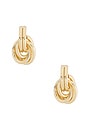 view 1 of 3 Petra Earring in Gold