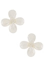 view 1 of 2 Coquina Earring in Blanc