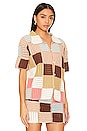 view 2 of 4 Edith Patchwork Shirt in Multicolor Shell