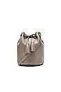 view 1 of 5 The Greta Medium Bucket Bag in Cement
