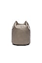 view 2 of 5 The Greta Medium Bucket Bag in Cement