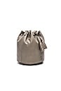 view 3 of 5 The Greta Medium Bucket Bag in Cement