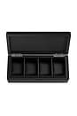 view 1 of 3 CAJA DE RELOJ WATCH in Black Oak & Black