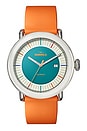 view 1 of 5 Detrola 41mm Watch in Orange & Aqua Green