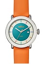 view 2 of 5 Detrola 41mm Watch in Orange & Aqua Green