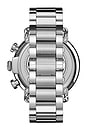 view 2 of 4 Runwell 2 Eye Chrono 41mm Watch Silver Bracelet in Black