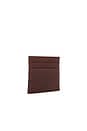 view 3 of 6 5 Pocket Card Case Navigator in Med Brown