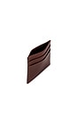 view 4 of 6 5 Pocket Card Case Navigator in Med Brown