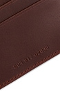 view 6 of 6 5 Pocket Card Case Navigator in Med Brown
