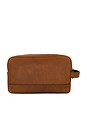 view 2 of 6 Zip Travel Kit in Medium Brown