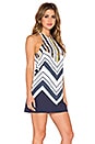 view 2 of 4 Sierra Mini Tank Dress in Multi Chevron