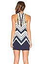 view 3 of 4 Sierra Mini Tank Dress in Multi Chevron