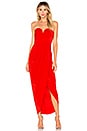 view 1 of 3 U Wire Bustier Dress in Tomato