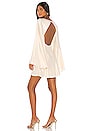 view 1 of 4 Jefferson Circle Sleeve Backless Mini Dress in Cream