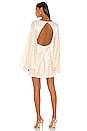 view 4 of 4 Jefferson Circle Sleeve Backless Mini Dress in Cream