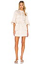 view 2 of 4 Ellington Balloon Sleeve Mini Dress in Ecru
