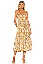 view 1 of 3 Margarita Tiered Midi Dress in Sunflower Multi