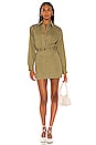 view 1 of 4 Chiara Utility Dress in Olive