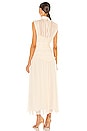 view 3 of 3 Clemence High Neck Midi Dress in Cream