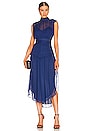 view 1 of 3 Safira Midi Dress in Aegean Blue