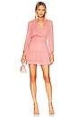 view 1 of 3 Lauren Button Up Ruched Mini Dress in Blush