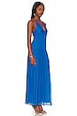 view 2 of 3 Leilani Halter Tie Maxi Dress in Pacific