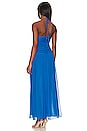 view 3 of 3 Leilani Halter Tie Maxi Dress in Pacific