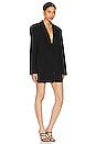 view 3 of 4 Amura Oversized Blazer Dress in Black
