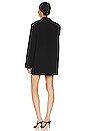 view 4 of 4 Amura Oversized Blazer Dress in Black