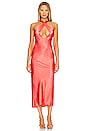 view 1 of 3 Lydie Midi Dress in Poppy Red