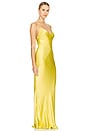 view 2 of 3 Sofia Spliced Maxi Dress in Lime