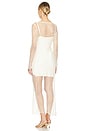 view 4 of 5 Kiara Long Sleeve Sheer Maxi Dress in Natural & Ivory