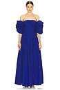 view 1 of 4 Maiori Contour Ruched Maxi Dress in Azure