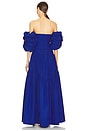 view 4 of 4 Maiori Contour Ruched Maxi Dress in Azure