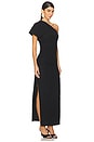 view 3 of 4 Beau Asymmetrical Midi Dress in Black