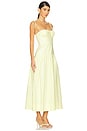 view 2 of 3 ROBE MI-LONGUE MAIORI in Lemon