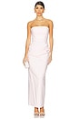 view 1 of 3 Lani Strapless Draped Maxi Dress in Fairy Floss