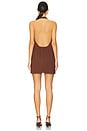view 3 of 3 Lani Mini Dress in Espresso